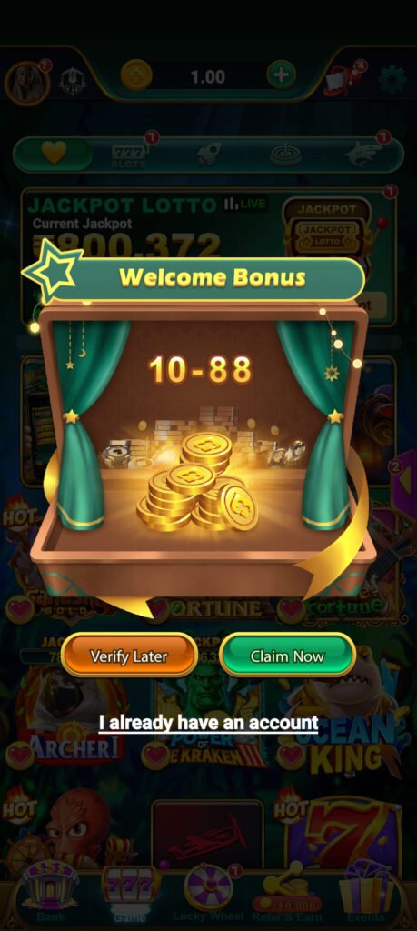 Slots Spin (New App Review) | Bonus ₹10 - ₹88, Withdraw & Latest Update 2026 3 Welcome bonus interference of slots spin