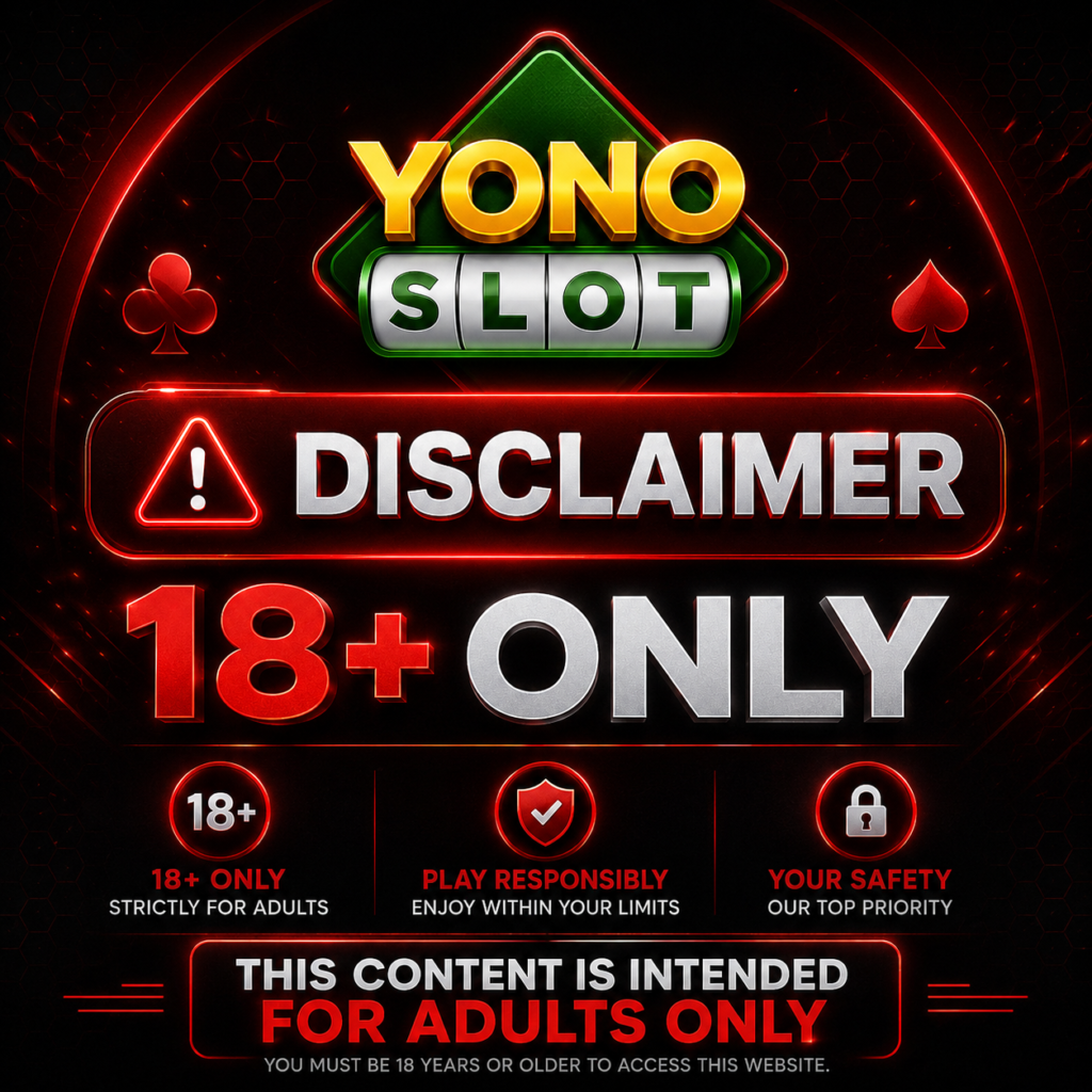 Disclaimer – YonoSlot | Gaming Information, User Responsibility & Terms | 2026 1 disclaimer yonoslot main icon