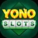 green background and bold text of yono slots game